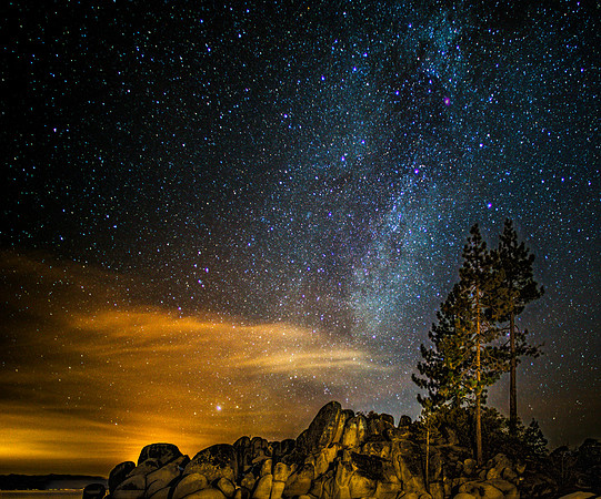Milky Way, Lake Tahoe, NV