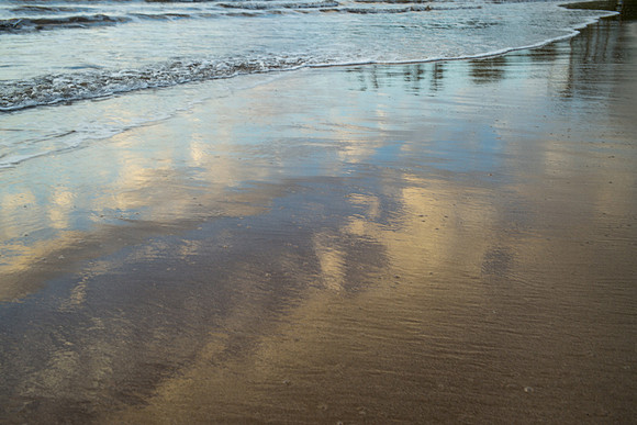 Receeding Tide Reflection I