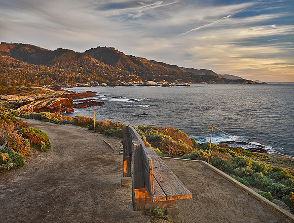 Bench View - Pt. Lobos