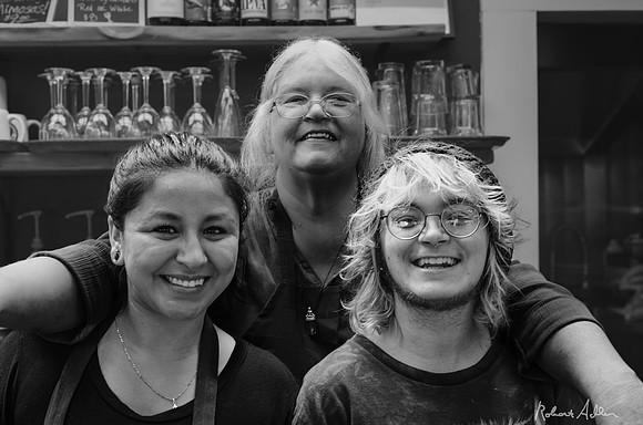 Baristas At Slack Tide Cafe