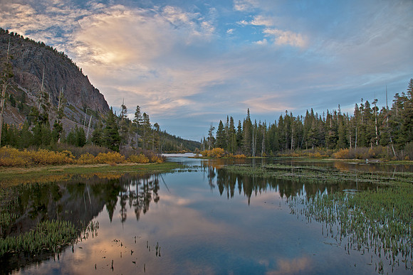 Twin Lakes Sunset